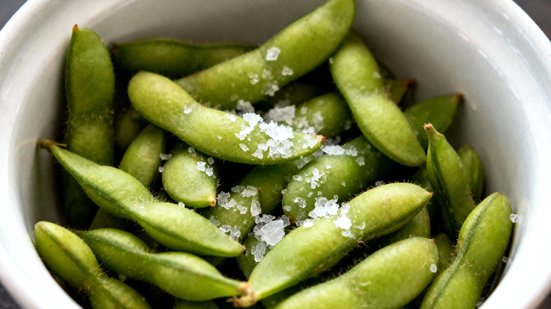 Edamame (fagioli di soia freschi)"