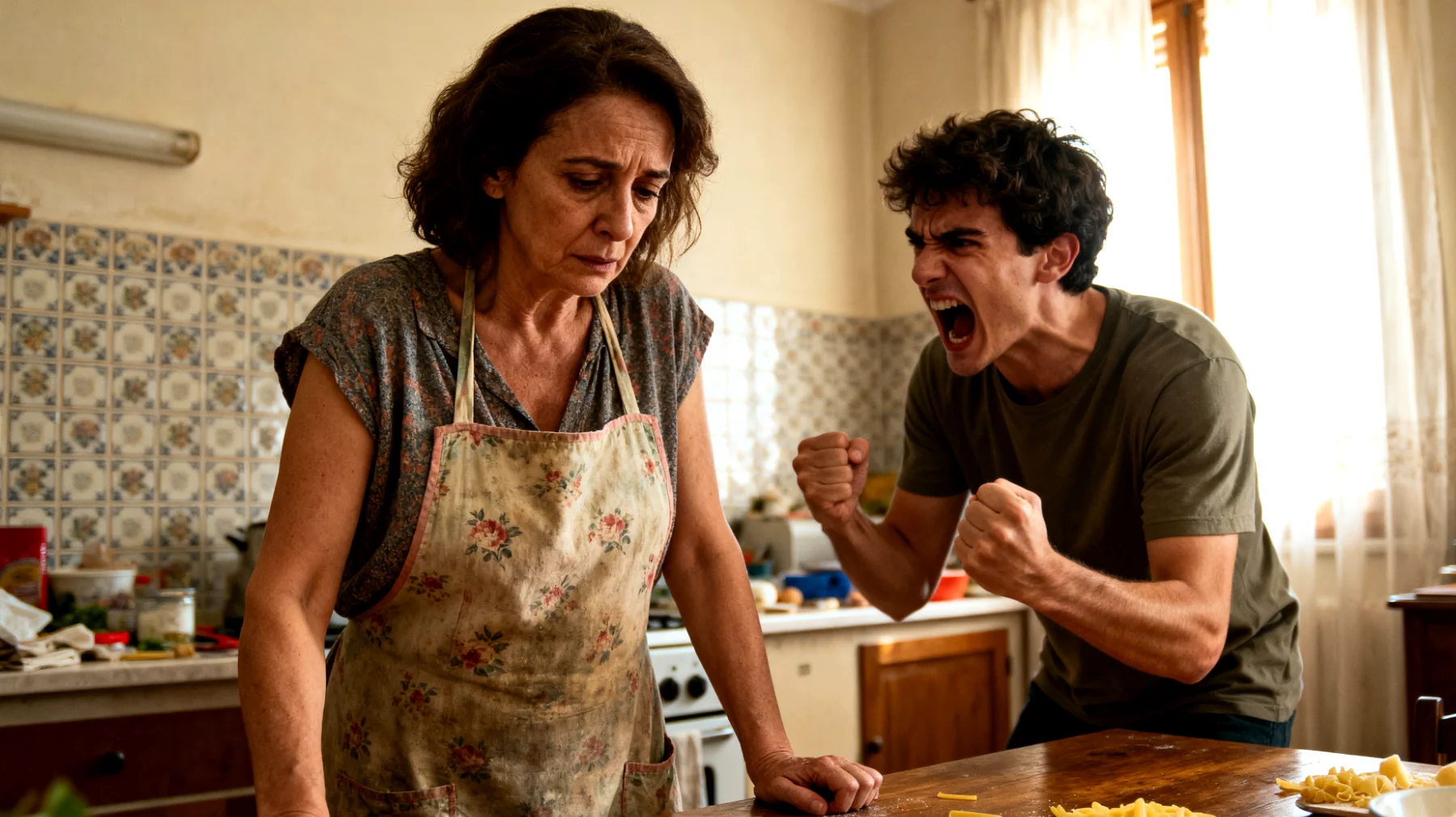 Mamma che fatica a gestire le reazioni esagerate del figlio giovane adulto di fronte alle difficoltà quotidiane, piccoli fallimenti o imprevisti, con conseguente tensione nel rapporto e senso di impotenza nel supportarlo adeguatamente"