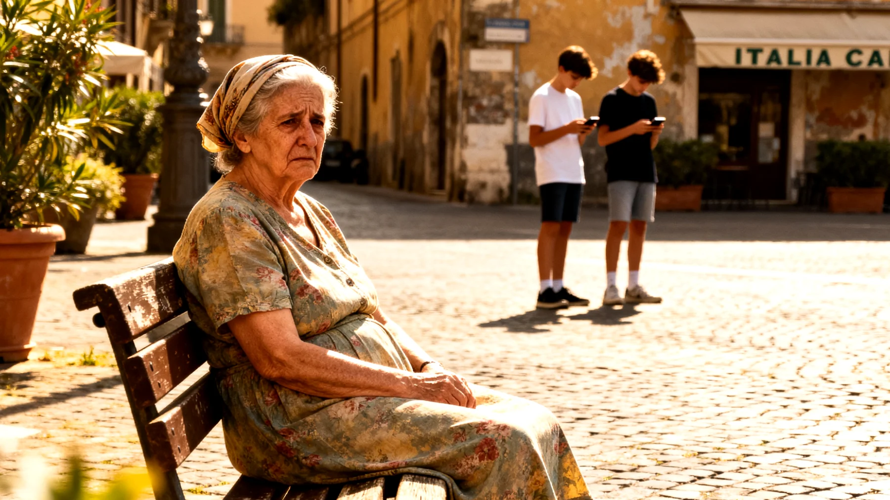 Nonna preoccupata perché i nipoti adolescenti mostrano distacco emotivo, cercano poca relazione con lei e sembrano non avere più bisogno del legame affettivo che condividevano durante l'infanzia"