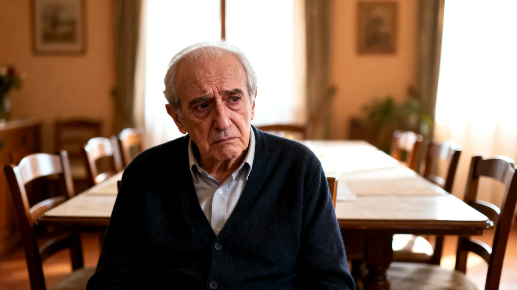 Nonno preoccupato perché i nipoti giovani adulti non partecipano alle attività familiari e mostrano scarso interesse nel trascorrere tempo insieme o aiutare nelle faccende quotidiane"