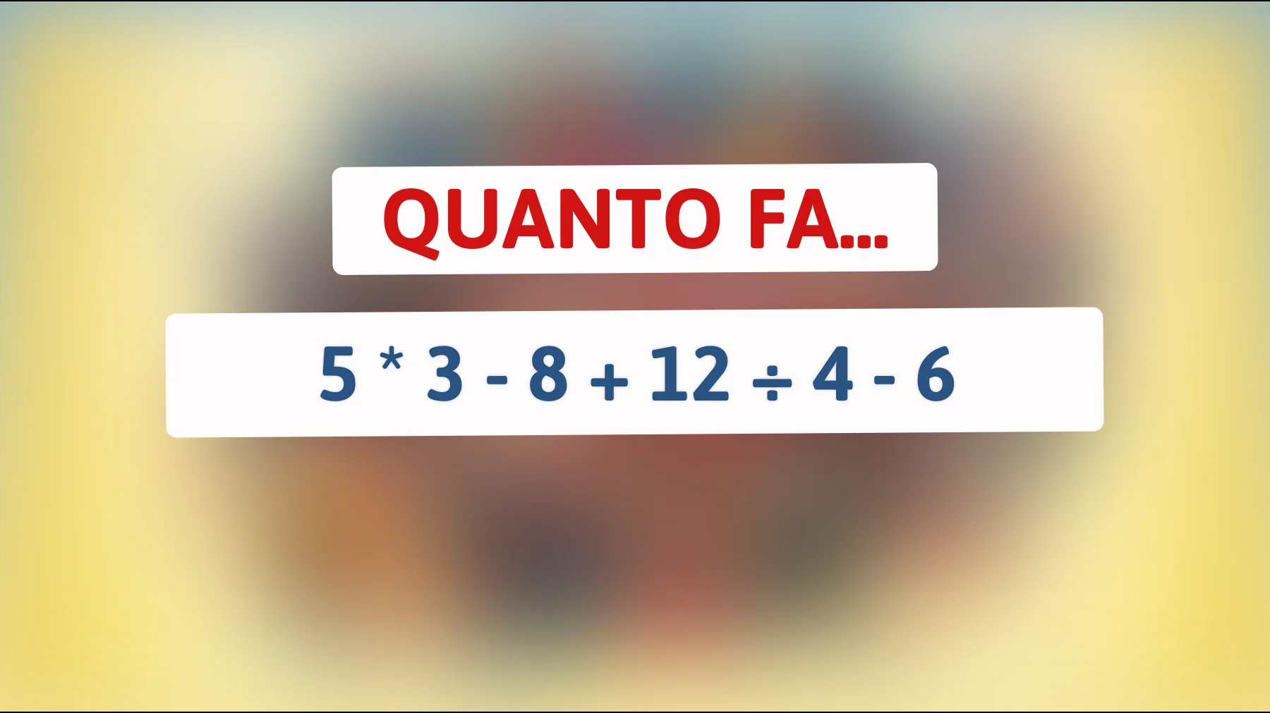 "Puoi Risolvere Questo Enigma Matematico che Sta Sfidando le Menti Più Brillanti?""
